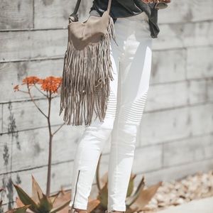 Vici Fringe Shoulder Purse